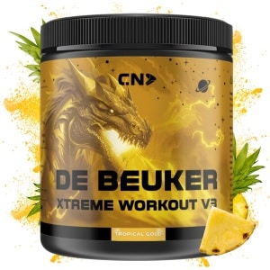 CN Supplements - Pre-Workout - De Beuker - Xtreme Workout V3 - Tropical Gold - (300 gram) - Fitness - Supplement - Joël Beukers