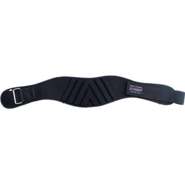 Chiba Gewichthefgordel Nylon Performer XS - Gepolsterd voor Ondersteuning en Bescherming bij Krachttraining