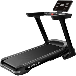 Evolve Fitness HT350LED - Loopband - Fitnessapparaat voor thuis / home gym - Inklapbaar - Elektrische Incline - 14 programma's - Hypermodern LED scherm - BlueTooth HiFi Speakers - MP3 ingang - Hydraulische uitklap - Gratis trainingsschema - & Meer