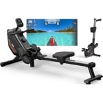 FYSIQ Magnetische Roeitrainer - 16 Weerstanden - Roeimachine - Roeitrainers voor Thuis - Met App en Bluetooth