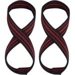 Figuur 8 Lifting Straps voor Krachttraining - Gevoerde Polsbanden voor Fitness, Powerlifting en Bodybuilding