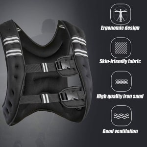 Gewichtsvest - Gewichtsvesten - Weight Vest - Weightvest - Trainingsvest - Gewichtsvest Hardlopen - Gewichten - Hardlopen - Cardio