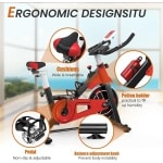 GlobalCondor - Fitness - Hometrainer - Indoor - Fietsen - Fiets - Met - LCD-monitor - Hometrainer - 120kg - Thuis - Fitnessfiets - Stille Hometrainerfietsen - Cardio - Fitnessbike - Bicycle - Fitness