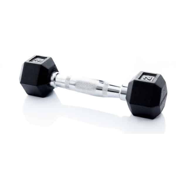 Gorillagrip Hex Dumbbell - 2 KG/ Dumbbell/ Hexagon/ Gewichten/ Fitness & Krachttraining