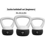 Gym Masters Zachte Kettlebell Set 4 kg + 6 kg + 8 kg - Voor veilig krachttrainen thuis