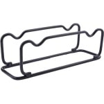 Halterrek - Gewicht Rack - Halter Houder - Opbergrekken - Krachttraining Houder - 25 x 11 x 10 cm - Zwart - Ijzer - Voor halters met een diameter kleiner dan 11 cm