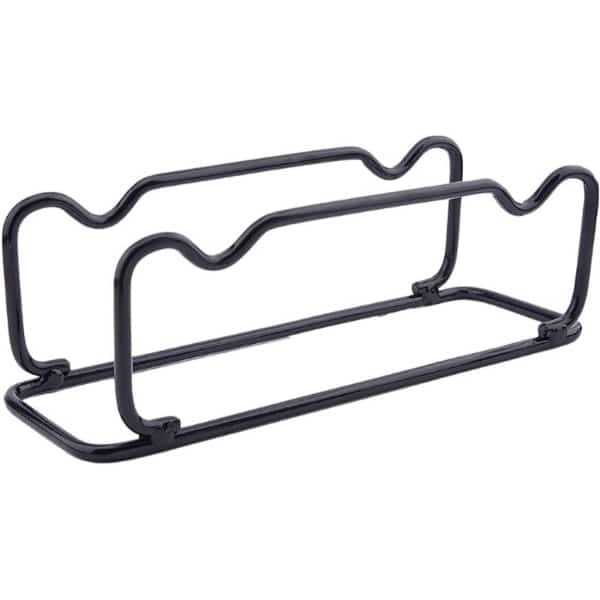 Halterrek - Gewicht Rack - Halter Houder - Opbergrekken - Krachttraining Houder - 25 x 11 x 10 cm - Zwart - Ijzer - Voor halters met een diameter kleiner dan 11 cm