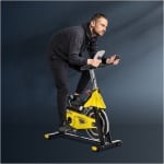 Hometrainer - Zaza Home Fitness - Verstelbaar en stil - LCD-display - Zwart