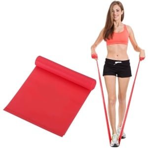Ibenzoa® Fitness Weerstandsbanden Set Met Draagtas en Oefenhandleiding Voor Yoga en Krachttraining
