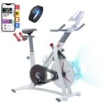 JASPORT S3 Slimme Spinningfiets voor binnengebruik (Wit)