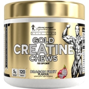 KEVIN LEVRONE - GOLD CREATINE CHEWS 120 tablets - Blue Raspberry