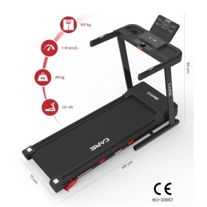 Loopband - 16km/u - CARE - Jogger - Kinomap