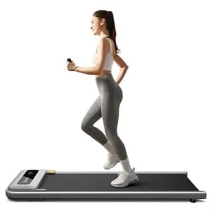 Loopband - Walking Pad - Wandelband - Hardloopband - Loopbanden - 2.5PK - Onder Bureau Loopband - 120kg Belastbaar - Draagbaar - LED Display - Snelheid tot 6 km/u - Voor Thuisgebruik