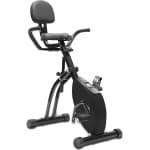 Luxari - Deskbike Pro - Magnetische Hometrainer voor kantoor - 8 weerstandsniveau's - LCD Display - Opvouwbare Stoelfiets - Bureau Fiets - Fitness Fiets - Zwart