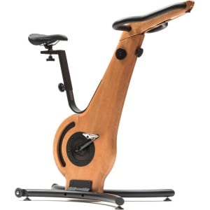 NOHRD Bike Clubsport - Luxe Houten Hometrainer met App, Magnetische Weerstand & Ergonomisch Design