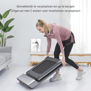 Opvouwbare Loopband voor Thuis - Compact en Draagbaar voor Onder Bureau