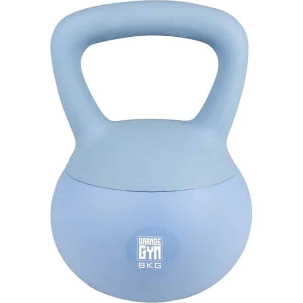 Orange Gym Soft Kettlebell 8KG - Compacte Fitness Kettlebell met Handgreep - Gewichtstraining voor Thuis - Spierversterking & Krachttraining - Zachte Kettlebell voor Beginners en gevorderden