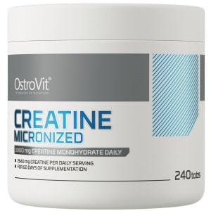 OstroVit - Creatine Micronized - 240 tablets - Gemicroniseerd monohydraat - Creatine geproduceerd met geavanceerde micronisatietechniek voor extra fijne deeltjes
