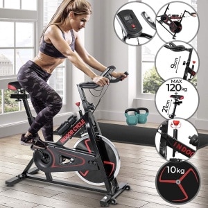 Physionics Hometrainer - Spinningfiets - Fiets - Verstelbaar
