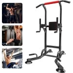 Premium Pull up Station - Pull-up bar voor thuis - Dip station - Power Tower - Gym - Push-up stand - Pull up stand - calisthenics - krachttraining