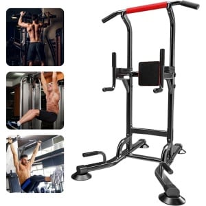 Premium Pull up Station - Pull-up bar voor thuis - Dip station - Power Tower - Gym - Push-up stand - Pull up stand - calisthenics - krachttraining