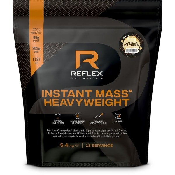 Reflex Nutrition Instant Mass Heavyweight (5.4kg) Vanilla Ice Cream - Gewichtstoename - Met Creatine