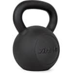 VirtuFit Kettlebell Pro - Kettle Bell - Gietijzer - 28 kg - Zwart - Sport Gewicht - Ergonomische & Brede Handgreep - Geschikt voor CrossFit & Fitness - Conditietraining