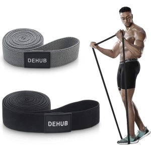 Weerstandsbanden Set voor Krachttraining, Bodybuilding en Yoga - Draagbare Oefenbanden voor Thuisfitness (2 Stuks)
