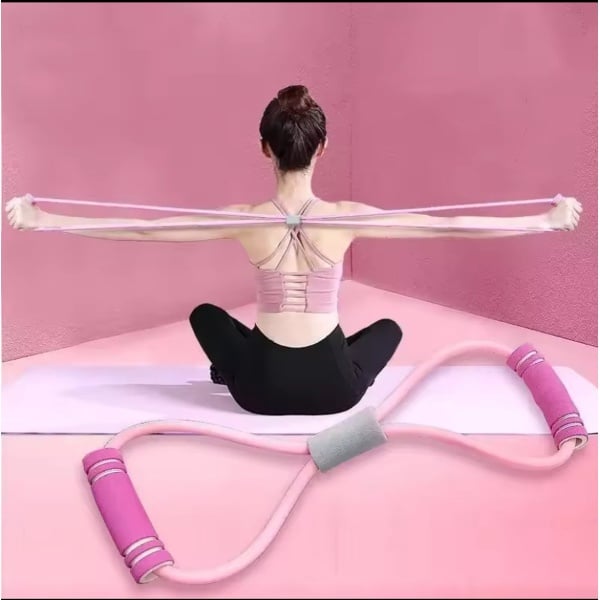 Weerstandsbanden met Schuim - Fitness Elastieken Set voor Thuisgebruik, Yoga en Krachttraining