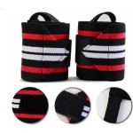 Wrist wraps - Krachttraining - Polsbrace - Rood & Zwart