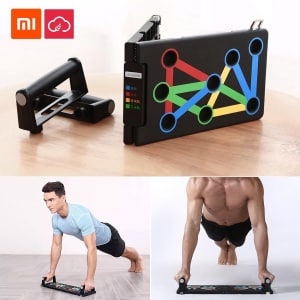 YUNMAI® Push up bord - krachttraining met opdruksteunen - Inklapbaar Calisthenics board - Sporten - Thuis Fitness met opdrukbord - Trainen - Rug - Borst - Triceps - Schouders