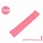 15 LB Draagbare Rubberen Weerstandsbanden - Fitness Workout - Yoga, Pilates - Crossfit