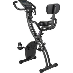 2-in-1 Hometrainer voor Cardio en Spieropbouw - Verstelbare Fietstrainer