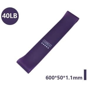 40 LB Draagbare Rubberen Weerstandsbanden - 40 LB Fitness Workout - Yoga, Pilates - Crossfit
