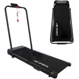 AJ-Sports Loopband - Hardloopband - Walking pad - Wandelband - Treadmill - 0-12 km/u - Extra Krachtige 2.0 PK Motor - Inklapbaar - Hartslagfunctie - 12 Programma's - 99% Voorgemonteerd - De perfecte Loopband voor onder het Bureau