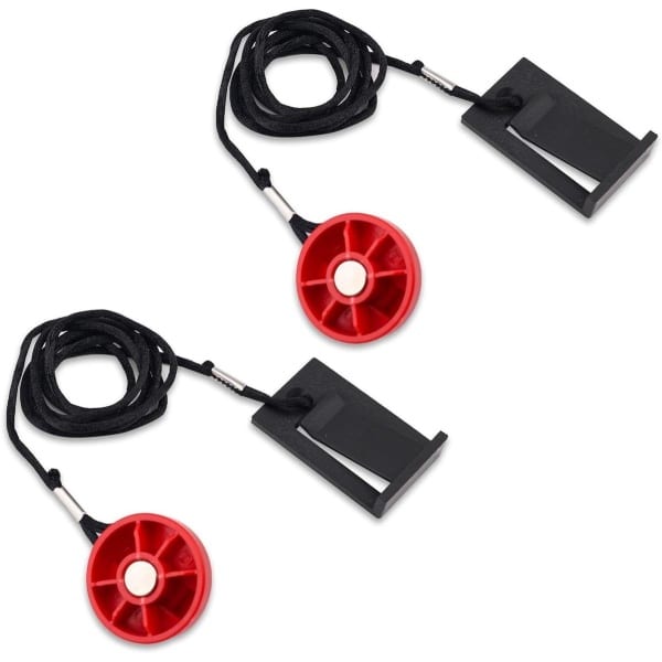 Allecto Plus - Universele Loopband Magneet Veiligheidssleutel - Vervanging en Veiligheidsschakelaar - Loopband Accessoire - Voor de Meeste Loopbanden met Machines
