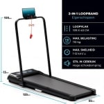 ApexArte® Loopband Inklapbaar-Zwart