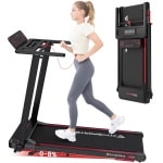 CitySports Loopband Met 8% Hellingfunctie - Inklapbaar - 1-12km/u - Incl. afstandsbediening en Tablethouder - Wandelband - Walking Pad - Opvouwbare Loopband - Walkingpad - Treadmill - Loopband Elektrisch