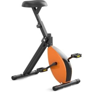 Deskbike - Hometrainer - Stoelfiets - Bureaufiets - Medium - Oranje/Zwart
