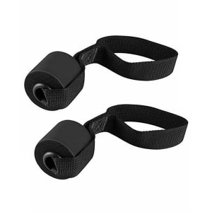 Ergonomische en Rutschfeste Deuranker voor Weerstandsbanden, Krachttraining, Zwart, Set van 2 Stuks