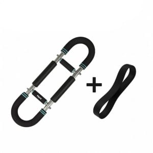 Fitness Trainer voor Bovenlichaam - Borst-, Arm- & Schoudertrainer - Multifunctionele Fitness Trainer - Krachttraining voor Thuis - Compact Fitnessapparaat - Incl. Weerstandsband