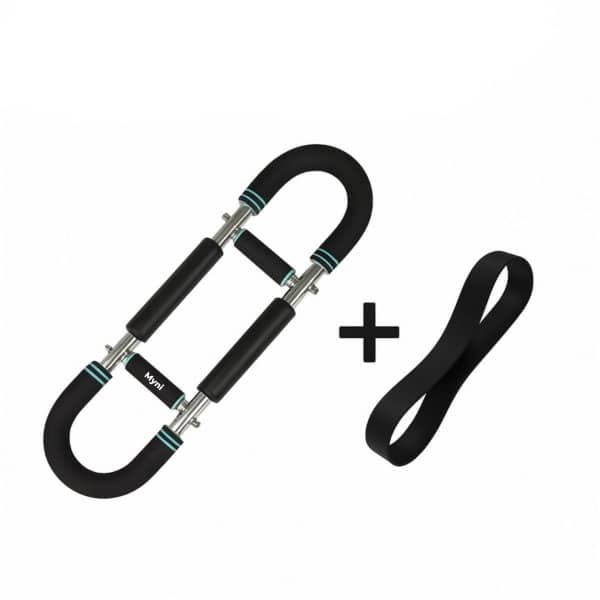 Fitness Trainer voor Bovenlichaam - Borst-, Arm- & Schoudertrainer - Multifunctionele Fitness Trainer - Krachttraining voor Thuis - Compact Fitnessapparaat - Incl. Weerstandsband