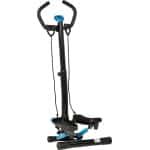 Gran Vida® - Fitness Stepper - Compact Design - Multifunctioneel - Voor Krachtige Cardio- en Spiertraining - Geschikt voor Thuisgebruik - Zilver