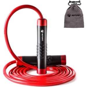 Heavy Jump Rope 0.5 kg - 3 m Length Adjustable No Knots Skipping Rope for Adults Fitness Boxing MMA Cardio Training