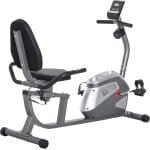 Hometrainer met verstelbare magnetische weerstand en LCD-monitor - 8 niveaus, comfortabel en praktisch