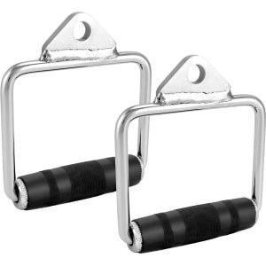 Ibenzoa® Duplex Stalen Kabelgrepen met Rubberen Grip voor Krachttraining en Workout