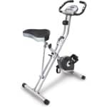 Inklapbare hometrainer met magneetremsysteem en handhartslagmeting