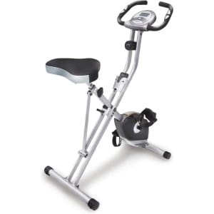 Inklapbare hometrainer met magneetremsysteem en handhartslagmeting