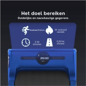 Intelligent Looppad - 2-in-1 Loopband Voor Thuis & Kantoor - Onder Bureau - Draagbaar Wandelen & Joggen - Met APP & Afstandsbediening - Fitnessgegevens Registratie