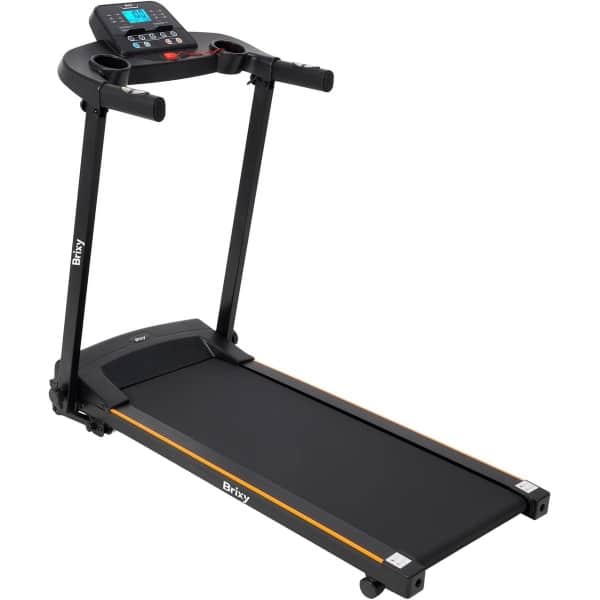 JERIX® Loopband Inklapbaar - Hometrainer Elektrisch - Walking Pad Fitness - Hellingsfunctie - 12 Trainingsprogramma's - Telefoon & Tablethouder - Zwart